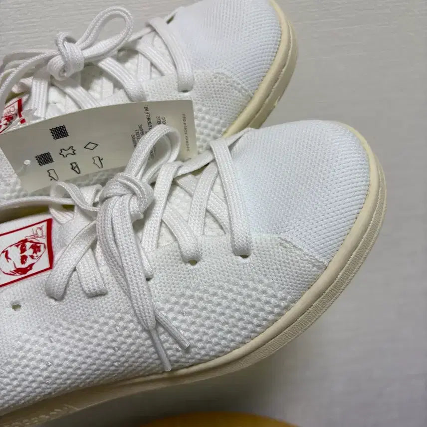 [BUNJANG] Adidas Stan Smith White Knit Sneakers / 아디다스 스탠스미스 화이트 니트 남자6