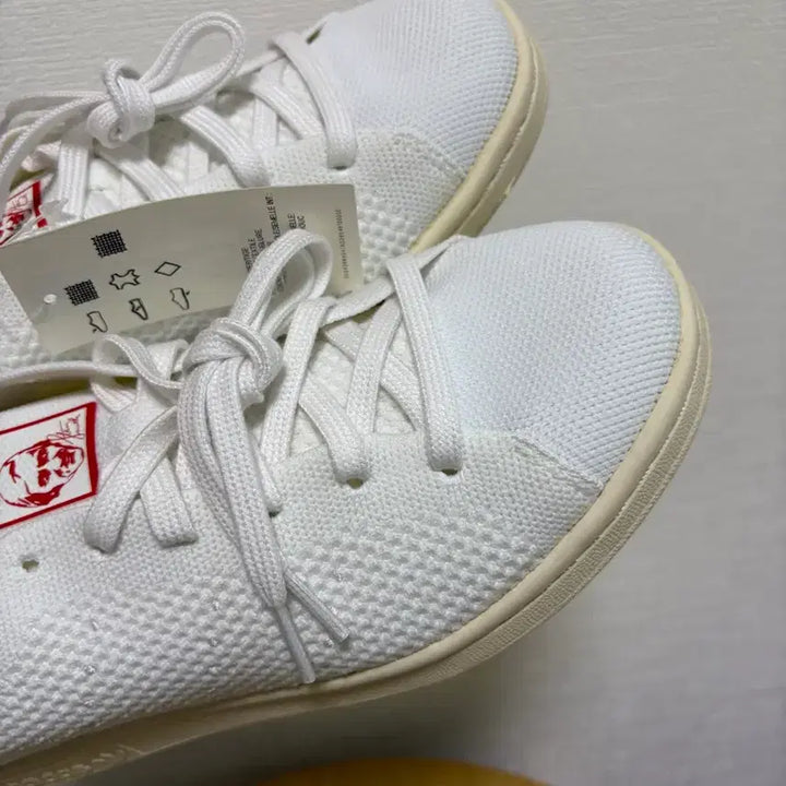 [BUNJANG] Adidas Stan Smith White Knit Sneakers / 아디다스 스탠스미스 화이트 니트 남자6