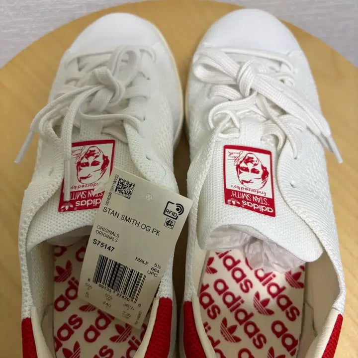 [BUNJANG] Adidas Stan Smith White Knit Sneakers / 아디다스 스탠스미스 화이트 니트 남자6