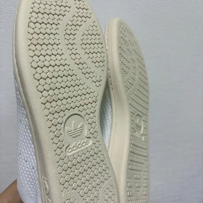 [BUNJANG] Adidas Stan Smith White Knit Sneakers / 아디다스 스탠스미스 화이트 니트 남자6