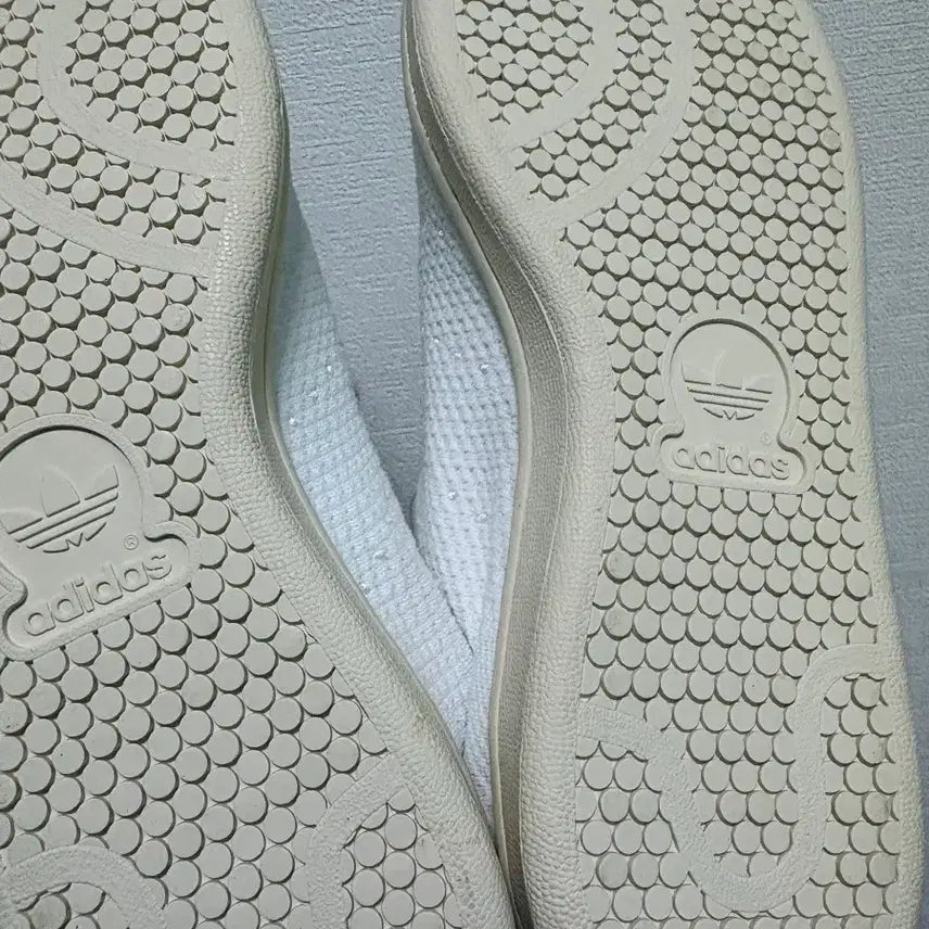 [BUNJANG] Adidas Stan Smith White Knit Sneakers / 아디다스 스탠스미스 화이트 니트 남자6