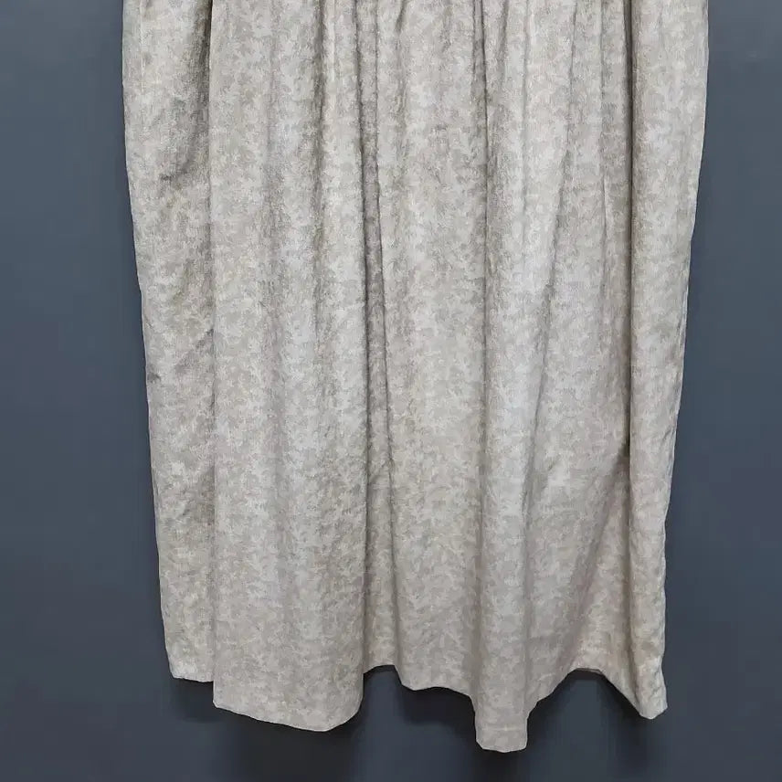 [BUNJANG] Janjulji Shirred Puff Long Dress / 잔줄지 퍼프 셔링 롱원피스