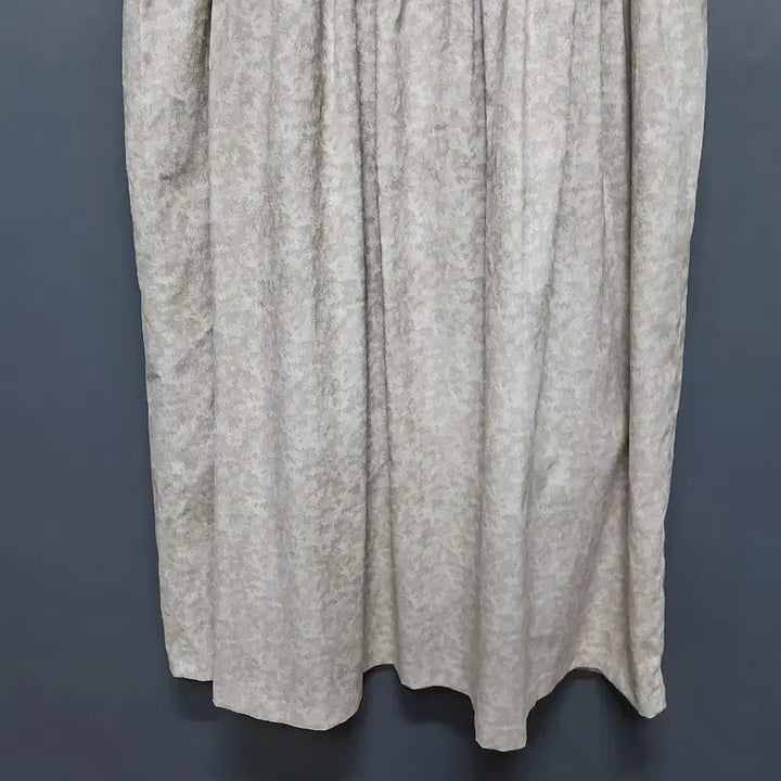 [BUNJANG] Janjulji Shirred Puff Long Dress / 잔줄지 퍼프 셔링 롱원피스