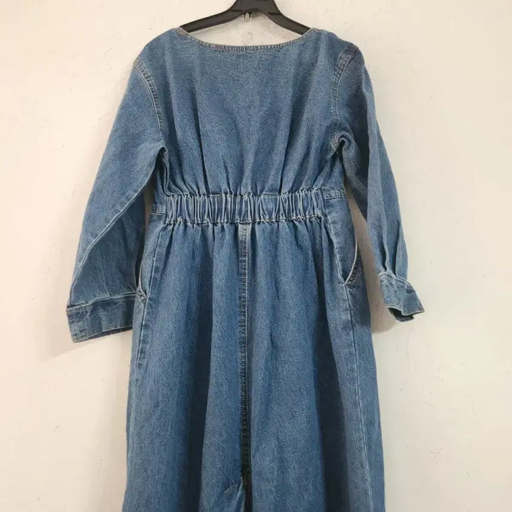 [SOLD OUT] 청 데님 롱 원피스55