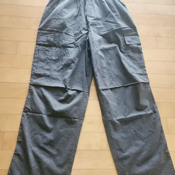 [BUNJANG] Musinsa Gray Cargo Jogger Pants / 새상품)무신사 그레이 카고 조거 팬츠
