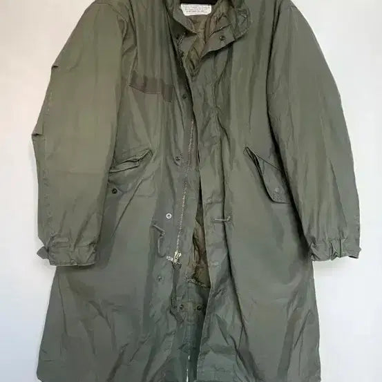 [SOLD OUT] M65 피쉬테일 밀리터리 개파카 민트급(L - M)