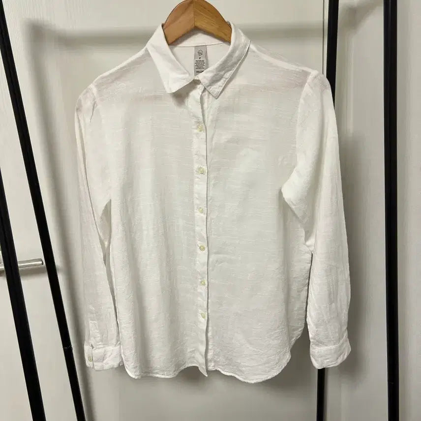[BUNJANG] White Linen Shirt / 화이트 린넨 셔츠 1239