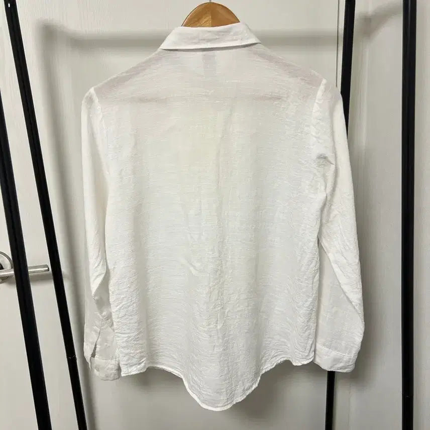 [BUNJANG] White Linen Shirt / 화이트 린넨 셔츠 1239