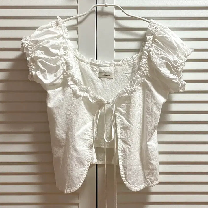 [BUNJANG] Ribbonbit Alice Ribbon Top / 리본빛 앨리스 리본 탑 ribbonbit Alice ribbon top