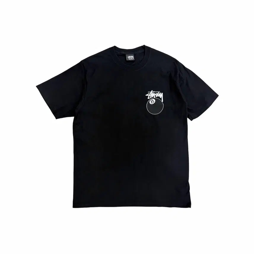 [SOLD OUT] 스투시 8볼 팔볼 블랙 반팔 티셔츠 (M)