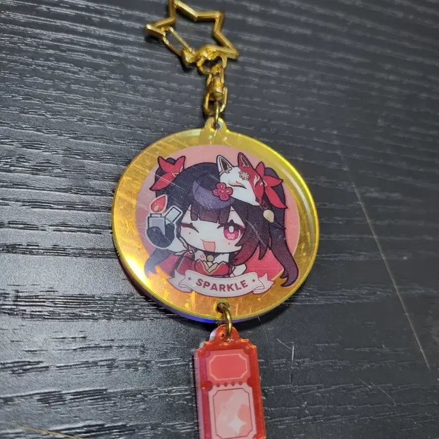 [BUNJANG] Honkai: Star Rail Sparkle Keyring / 스타레일 스파클 키링