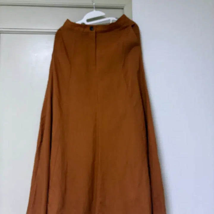 [BUNJANG] ZARA Orange Long Skirt - Small / 자라 오렌지 롱스커트 스몰