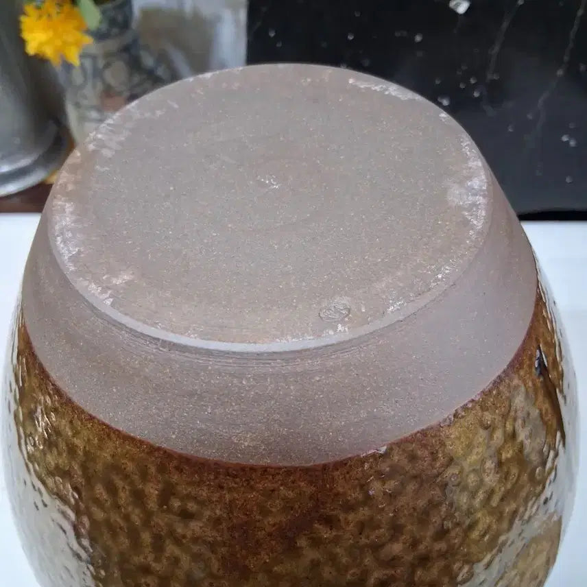 [BUNJANG] Takatori-yaki Tea Jar / 차도구에 특성화된 "다까도리쯔보"차항아리
