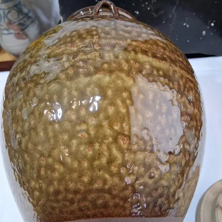 [BUNJANG] Takatori-yaki Tea Jar / 차도구에 특성화된 "다까도리쯔보"차항아리