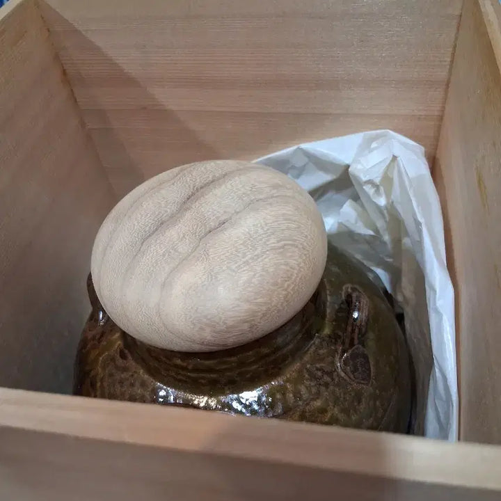 [BUNJANG] Takatori-yaki Tea Jar / 차도구에 특성화된 "다까도리쯔보"차항아리