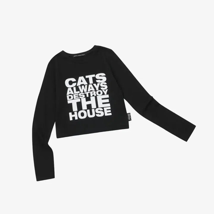 [BUNJANG] Andy Other Black Cats Long Sleeve T-shirt / 앤디아더 블랙 캣츠 긴팔 티셔츠