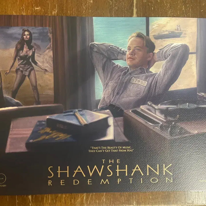 [BUNJANG] Shawshank Redemption Artgraphy Art Poster (A3) / 쇼생크 탈출 아트그라피 (아트그라피 no.1) 아트포스터(A3)