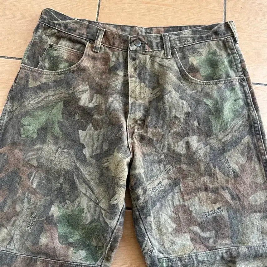 [BUNJANG] Wrangler Realtree Double Knee Pants / 90s 랭글러 리얼트리 더블니팬츠 36(35)