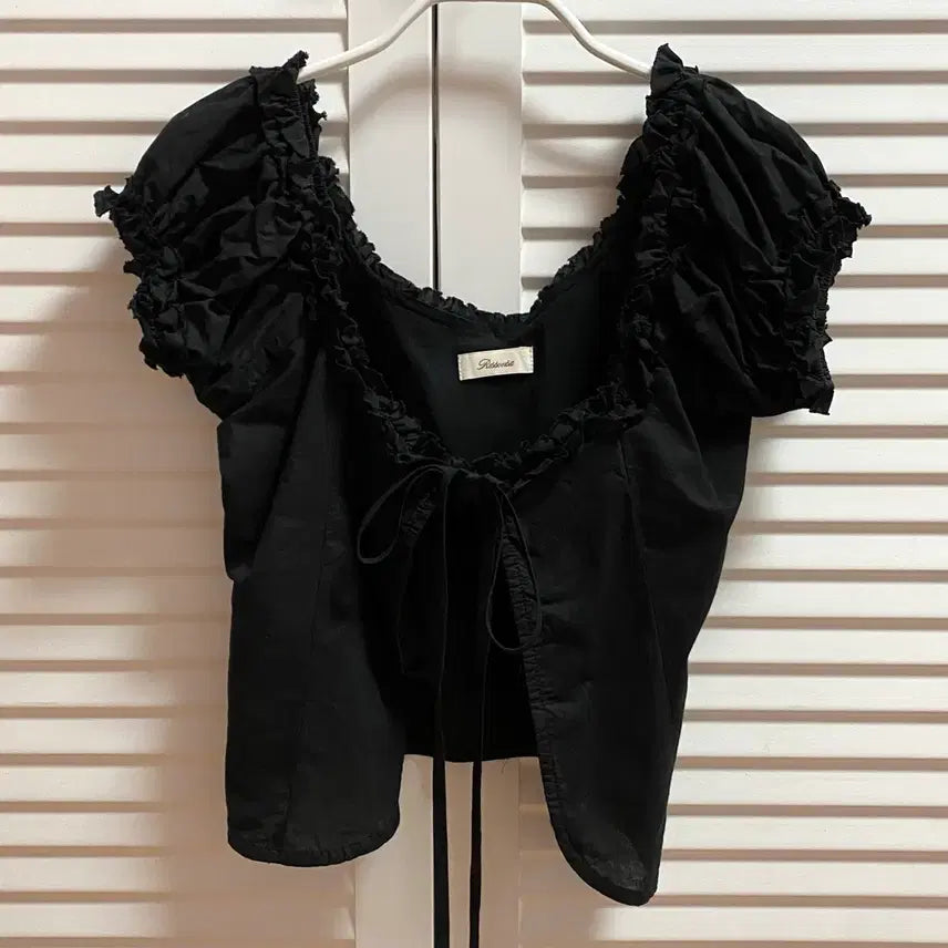 [SOLD OUT] 리본빛 앨리스 리본 탑 ribbonbit Alice ribbon top