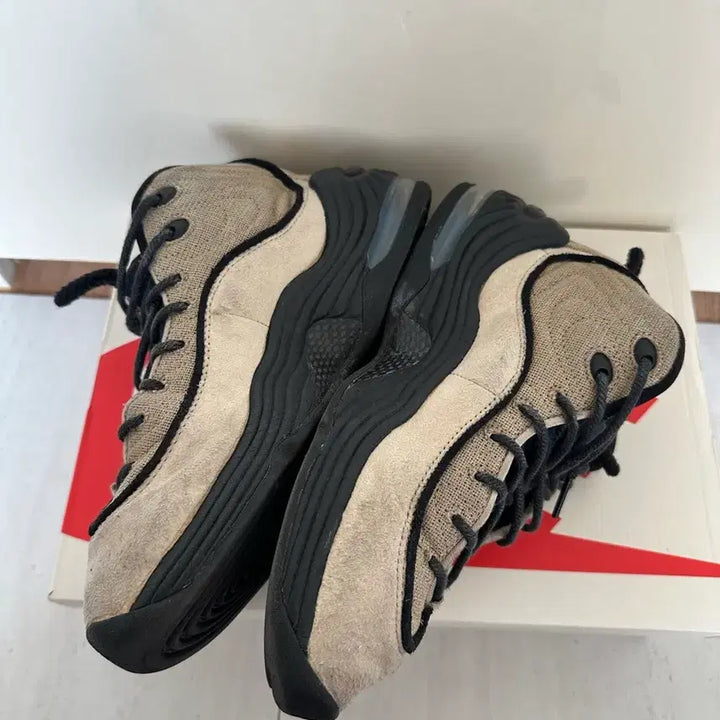 [BUNJANG] Nike Stussy Air Penny 2 Black-Limestone Sneakers / 나이키스투시에어페니2 240 블랙-라임스톤