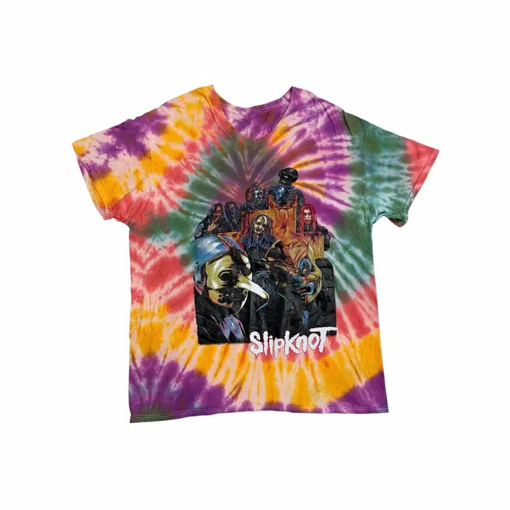 [SOLD OUT] slipknot 슬립낫 반팔 타이다이 빈티지 티셔츠 (105/XL)