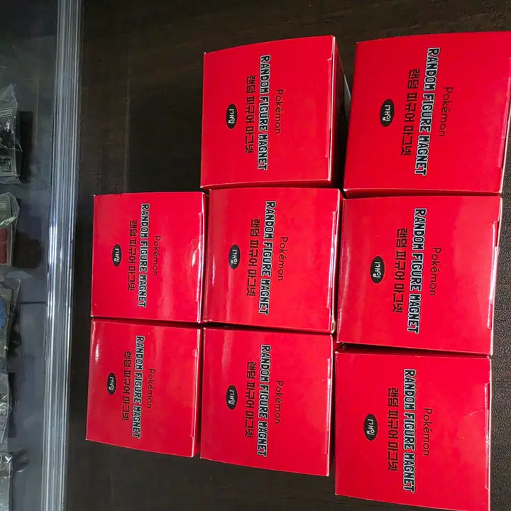 [SOLD OUT] 포켓몬 총(10개)이디야 콜라보 피규어 키링  미개봉