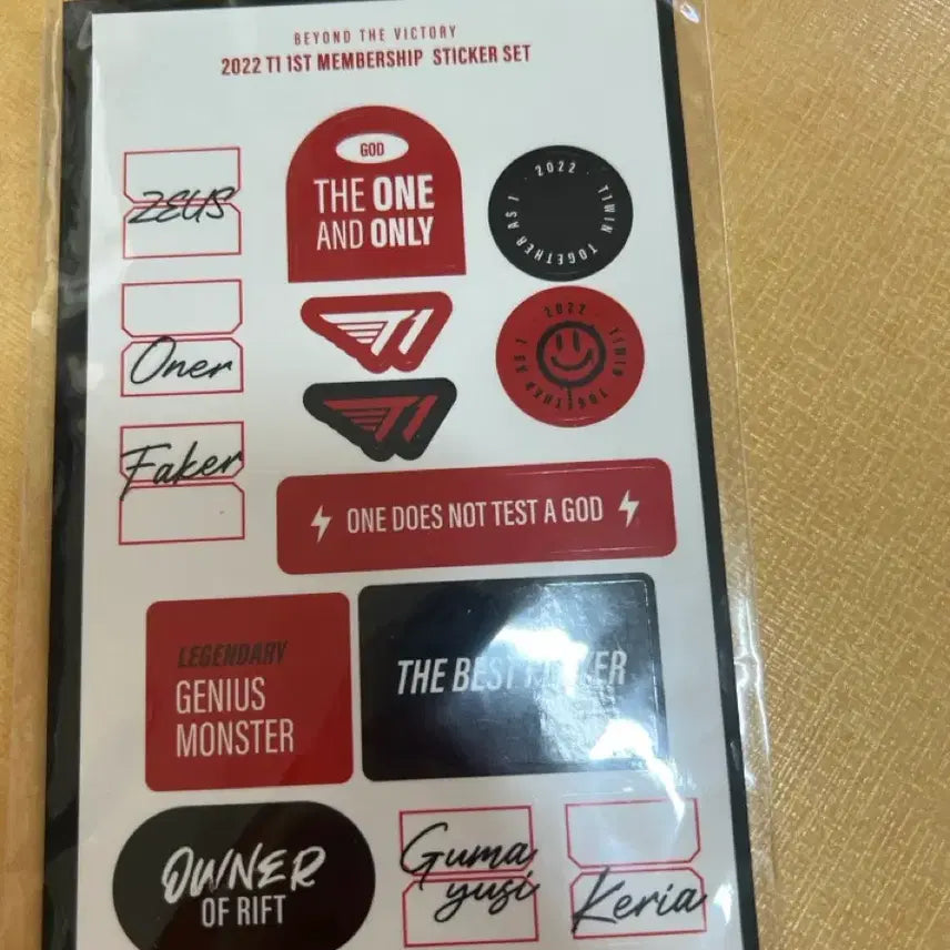 [BUNJANG] T1 Membership Sticker / 22티원 멤버십 스티커 판매합니다