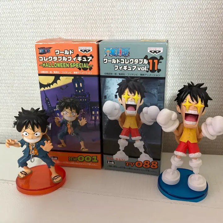 [BUNJANG] One Piece Luffy World Collectable Figure Bundle / 원피스 루피 월콜 일괄 양도