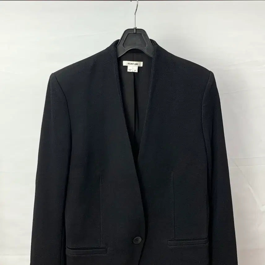 [BUNJANG] Helmut Lang Collarless Blazer Jacket / 헬무트랭 카라리스 블레이저 자켓