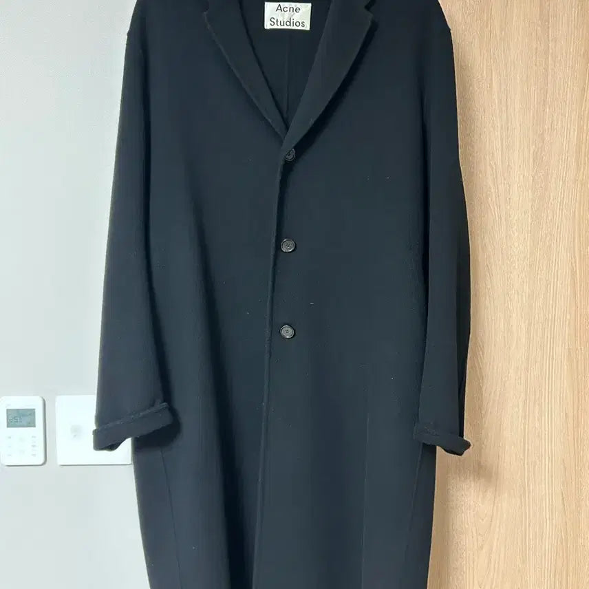 [BUNJANG] Acne Studios Charles Coat Black / 아크네 찰스코트 50사이즈 블랙