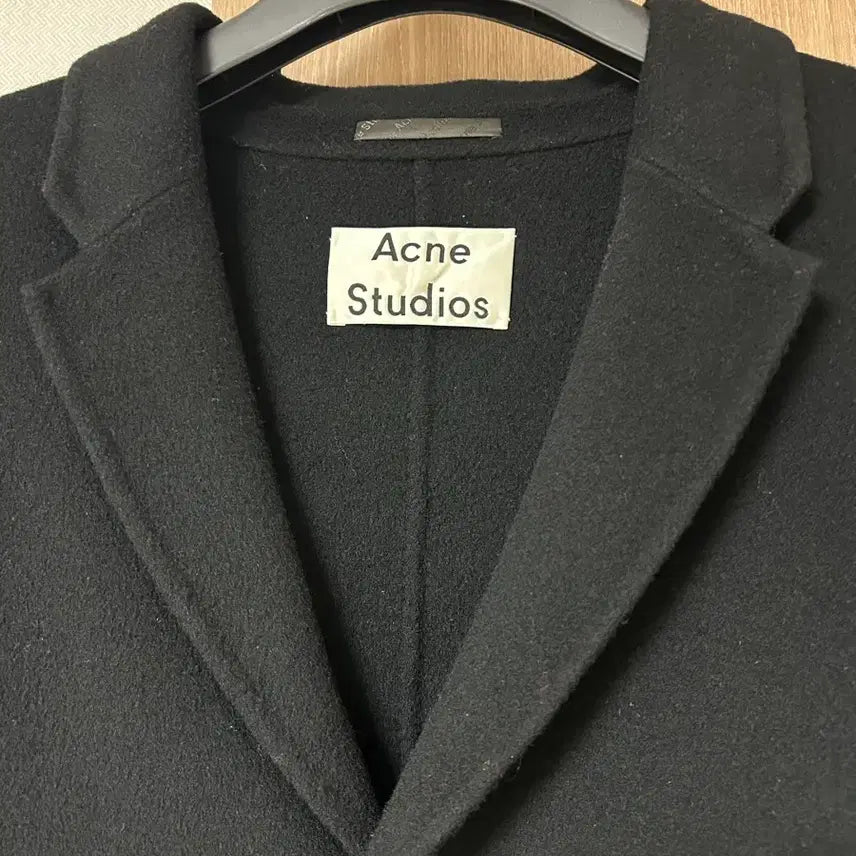 [BUNJANG] Acne Studios Charles Coat Black / 아크네 찰스코트 50사이즈 블랙
