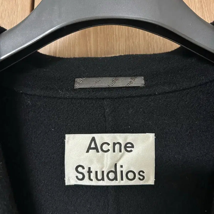 [BUNJANG] Acne Studios Charles Coat Black / 아크네 찰스코트 50사이즈 블랙