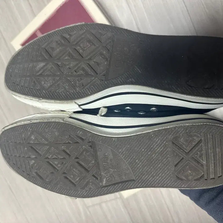 [BUNJANG] Converse Timeline 50Hi Black Sneakers / [260] 컨버스 타임라인 50hi 블랙