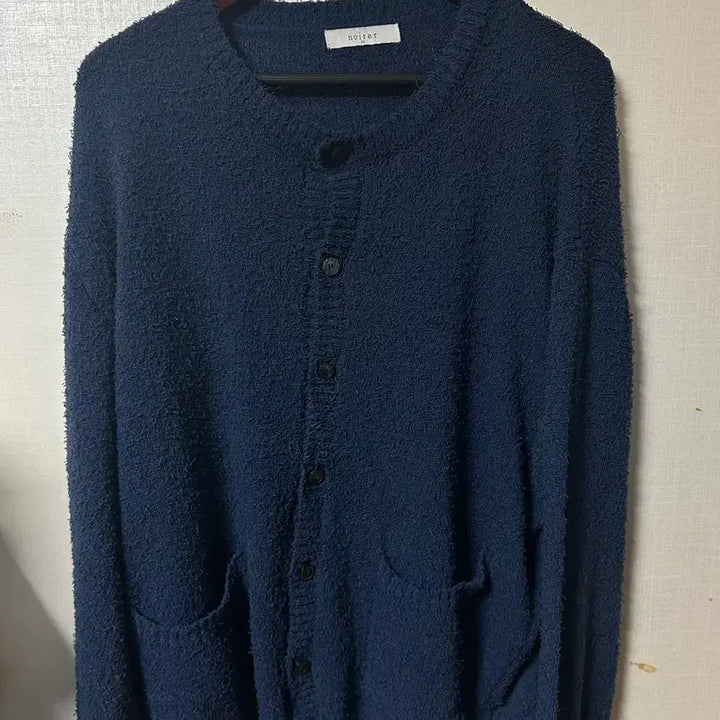 [SOLD OUT] noirer 네이비 부클 가디건