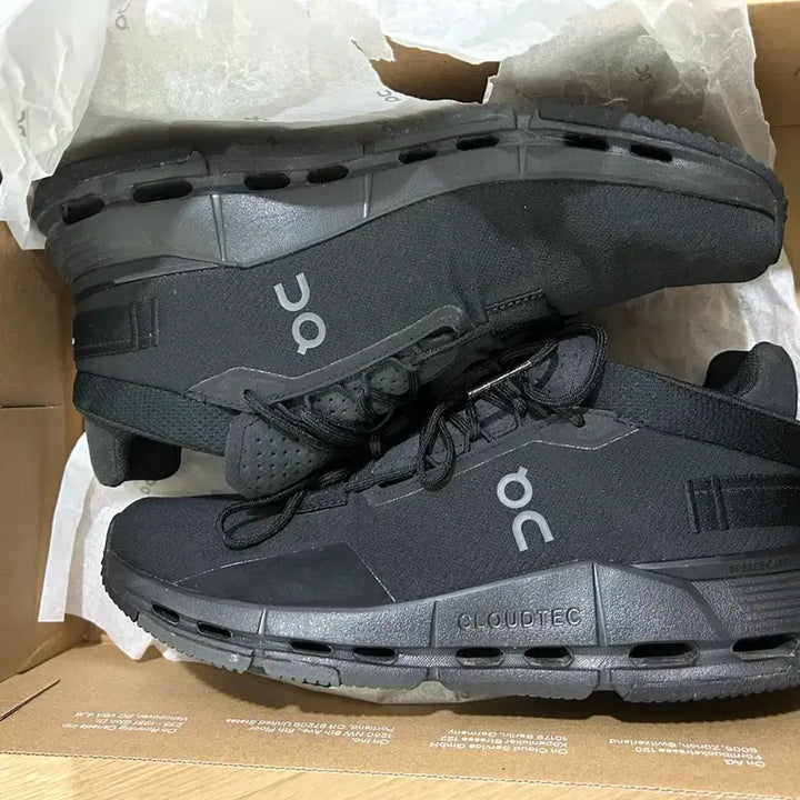 [BUNJANG] On Running Cloud Nova 2 All Black Sneakers / [265] 온 러닝 클라우드 노바2 올블랙
