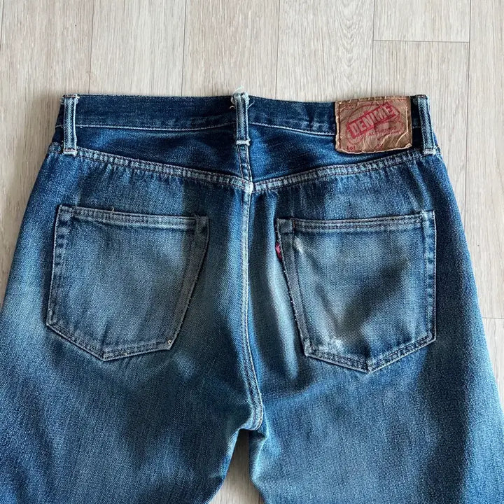 [BUNJANG] DeNIM Selvedge Vintage Damage Denim Pants / 드님 셀비지 빈티지 데미지 데님 팬츠