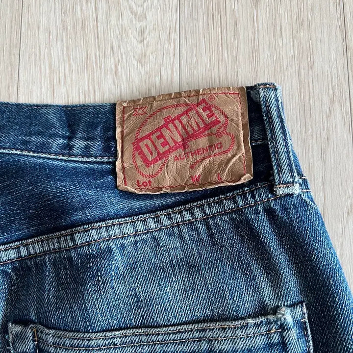 [BUNJANG] DeNIM Selvedge Vintage Damage Denim Pants / 드님 셀비지 빈티지 데미지 데님 팬츠
