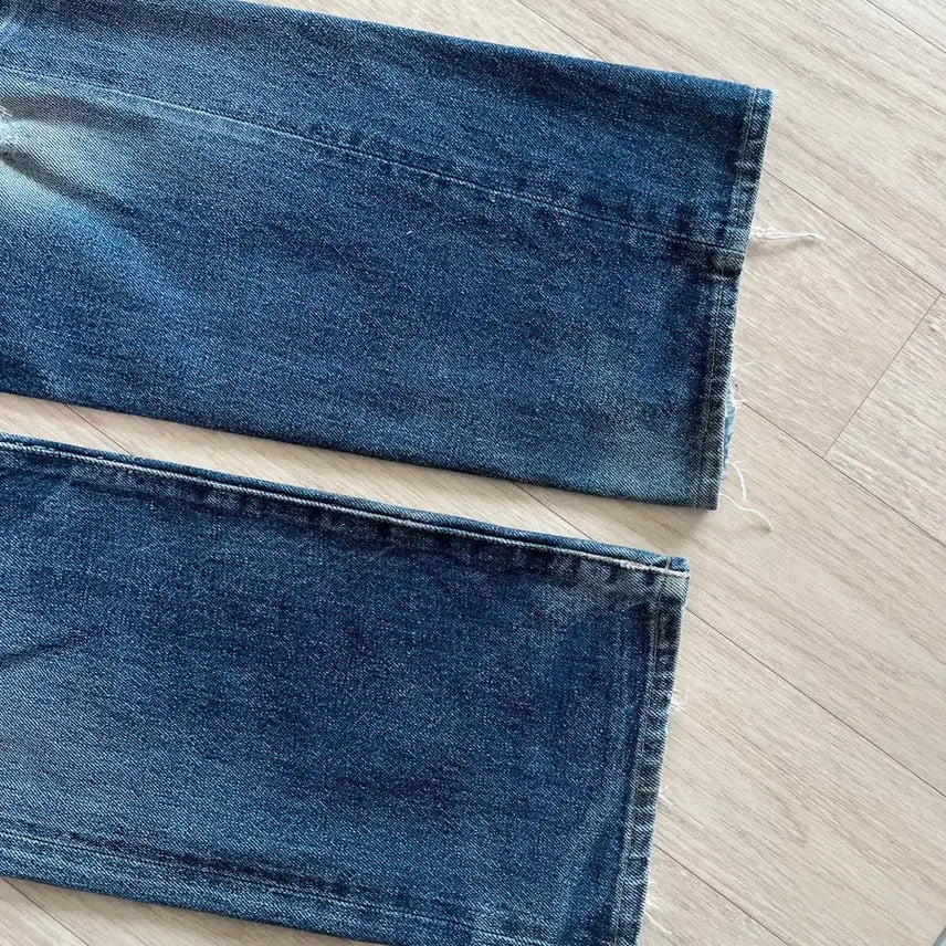 [BUNJANG] DeNIM Selvedge Vintage Damage Denim Pants / 드님 셀비지 빈티지 데미지 데님 팬츠