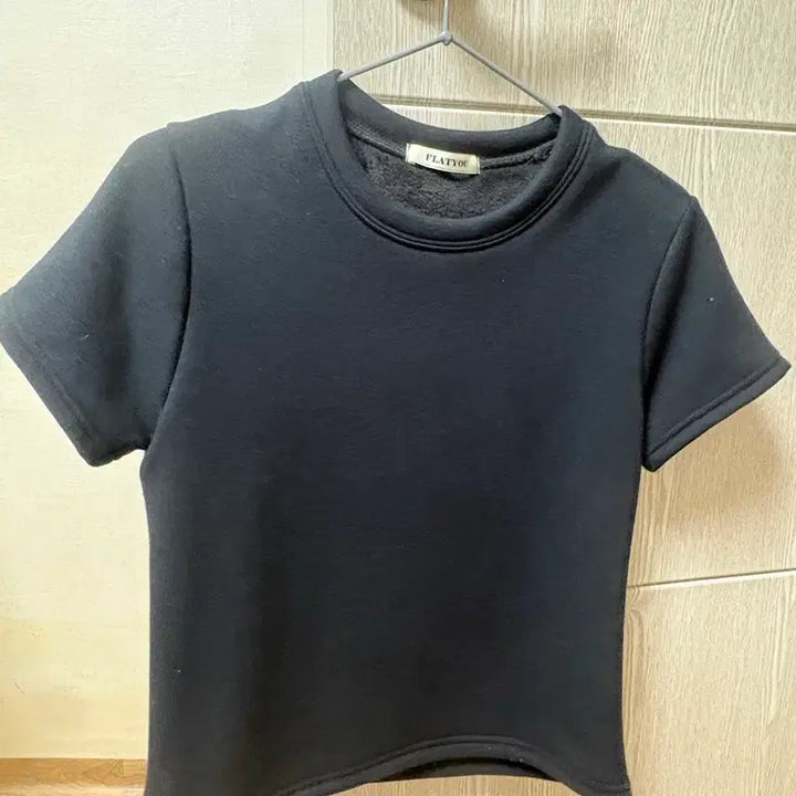 [BUNJANG] Basic Fleece T-shirt / 기모 반팔티