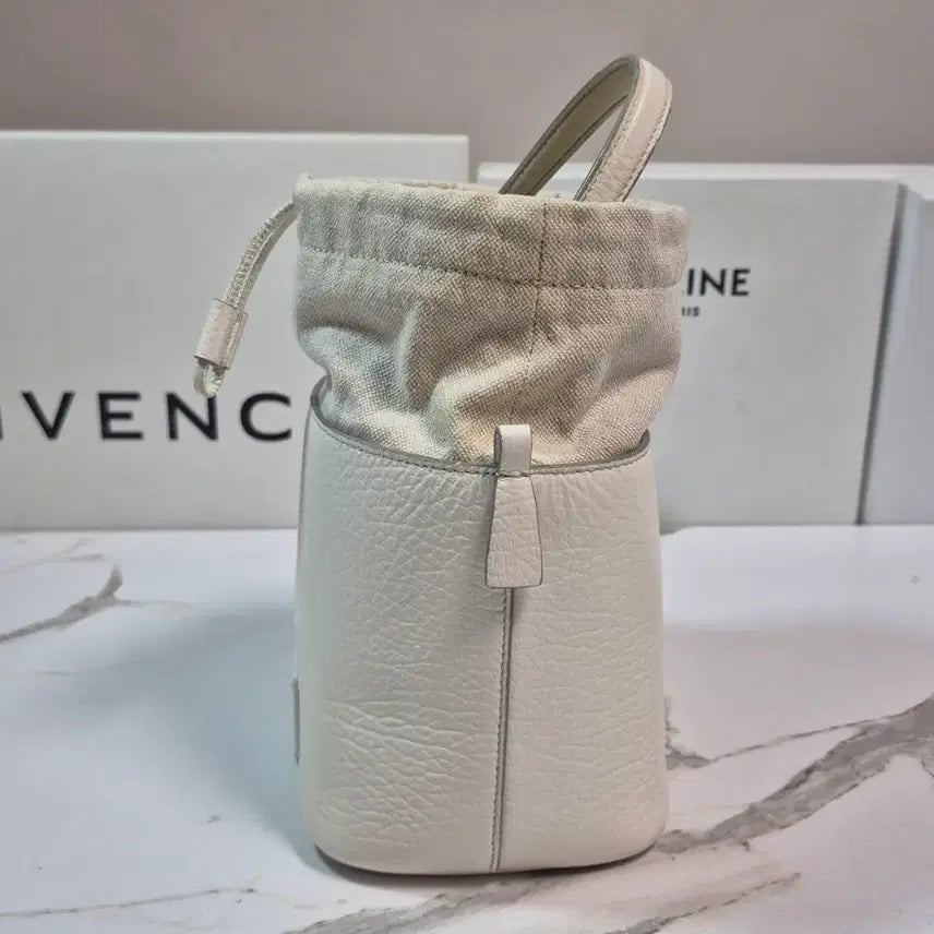 [BUNJANG] Maison Margiela 5AC Leather Canvas Bucket Bag / (정품) 마르지엘라 5AC 레더 캔버스 버킷백 가방