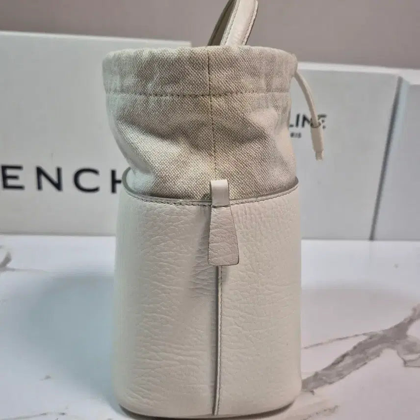 [BUNJANG] Maison Margiela 5AC Leather Canvas Bucket Bag / (정품) 마르지엘라 5AC 레더 캔버스 버킷백 가방