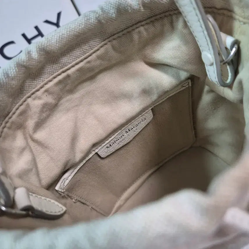 [BUNJANG] Maison Margiela 5AC Leather Canvas Bucket Bag / (정품) 마르지엘라 5AC 레더 캔버스 버킷백 가방