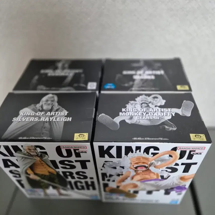 [SOLD OUT] 원피스 King of Artist 피규어 (루피/샹크스/레일리/켄자쿠)