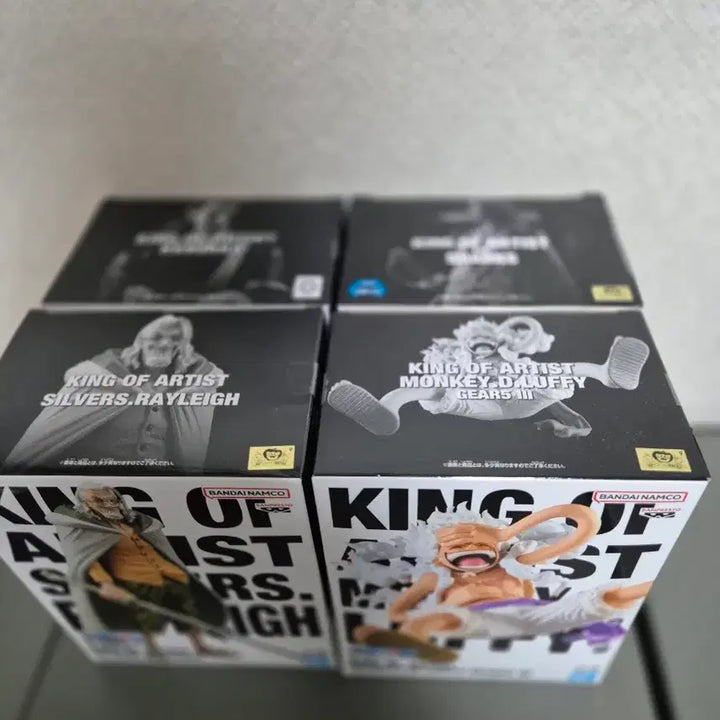 [SOLD OUT] 원피스 King of Artist 피규어 (루피/샹크스/레일리/켄자쿠)