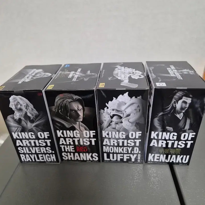 [SOLD OUT] 원피스 King of Artist 피규어 (루피/샹크스/레일리/켄자쿠)