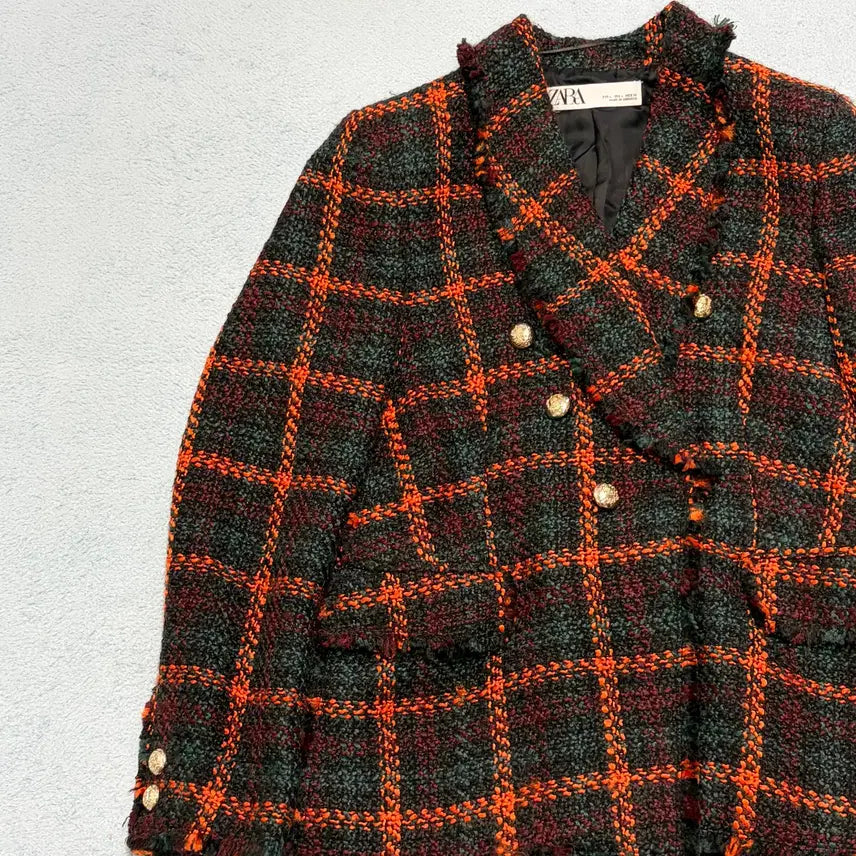 [BUNJANG] ZARA Tweed Jacket / 자라 95사이즈 트위드 자켓