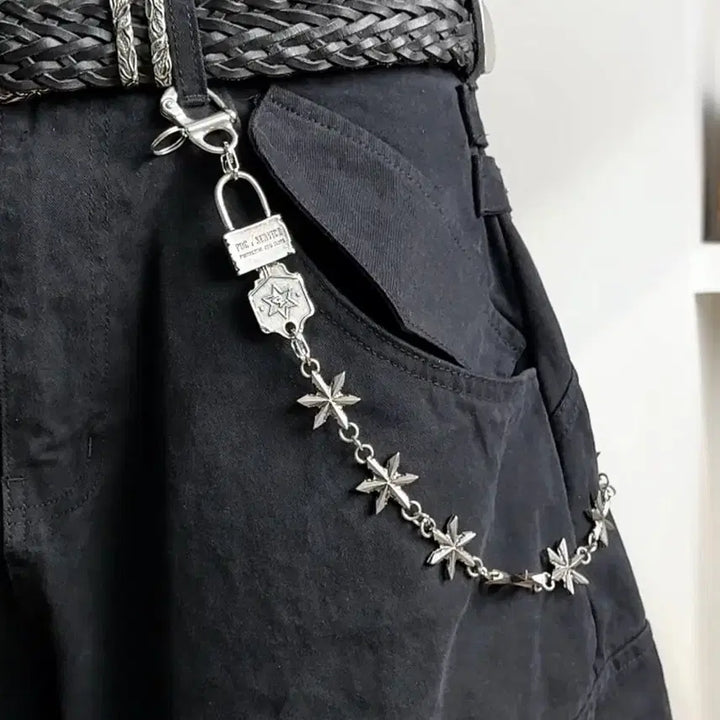 [SOLD OUT] [os] 아오이로 x 포그서비스 락 시스템 플레이크 키체인