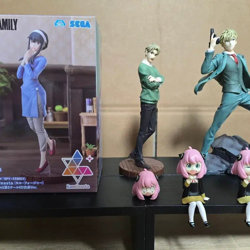 [BUNJANG] Spy x Family Figure Yor Loid Anya / 스파이 패밀리 피규어 요르 로이드 아냐