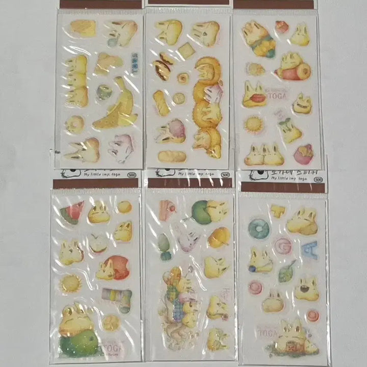 [SOLD OUT] 6종일괄)토가네 스티커