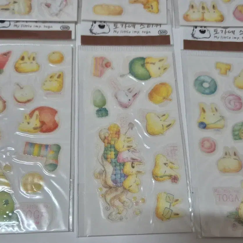 [SOLD OUT] 6종일괄)토가네 스티커